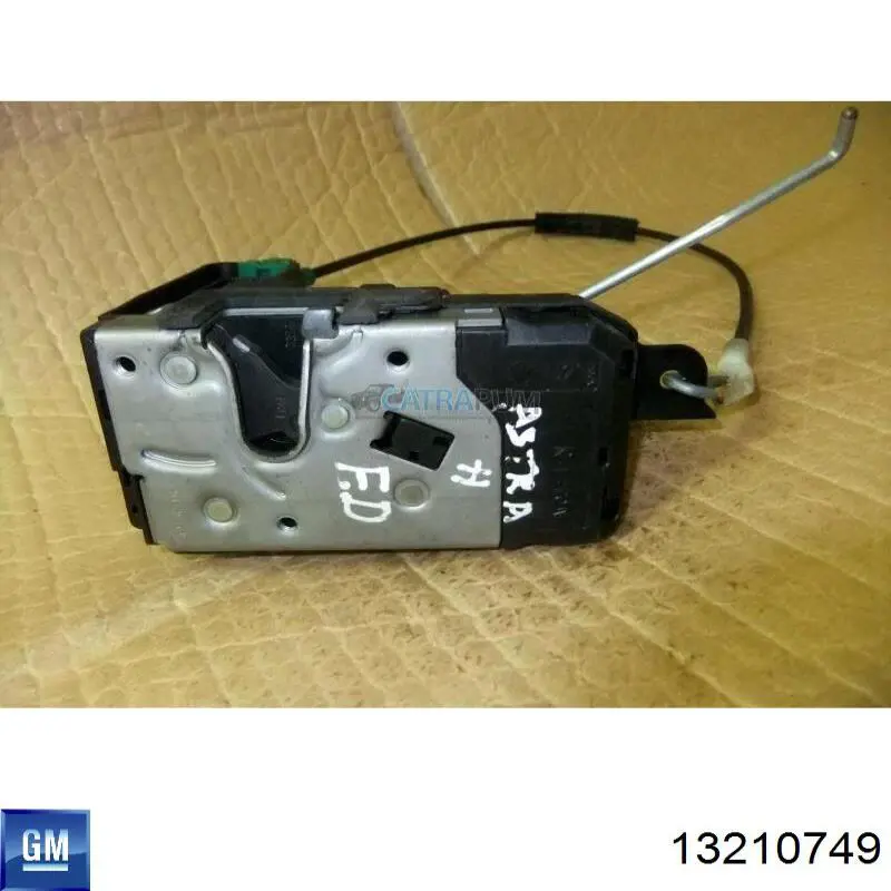 13210749 General Motors Fecho da porta dianteira direita