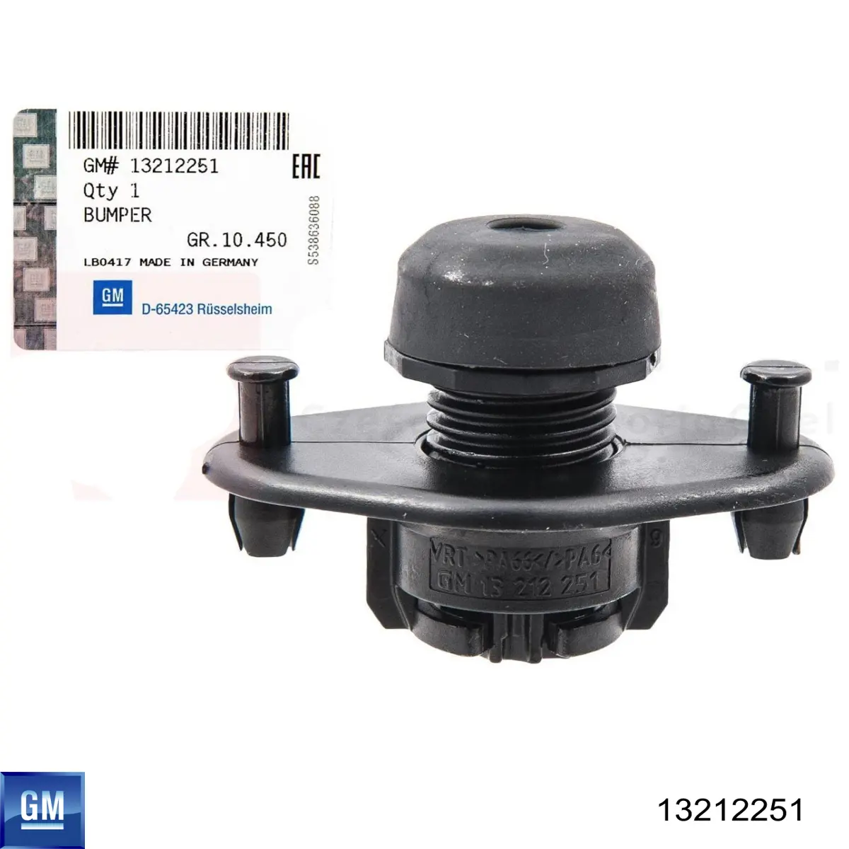 Compre 126896 Opel Pára-choque (grade de proteção) de tampa de porta-malas (de 3ª/5ª porta traseira)
