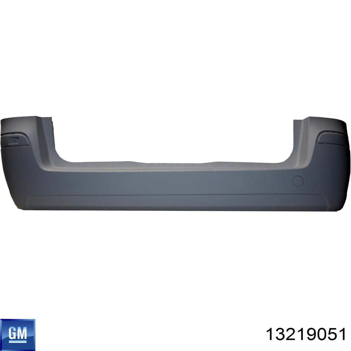 Reforçador do pára-choque traseiro 13219051 General Motors