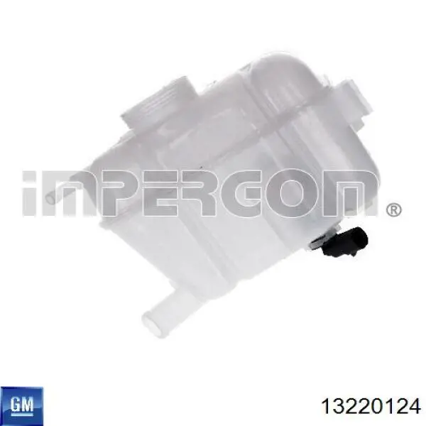 Tanque de expansão do sistema de esfriamento 13220124 General Motors