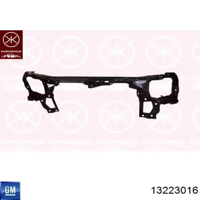 Compre 13223016 General Motors Suporte do radiador montado (painel de montagem de fixação das luzes)