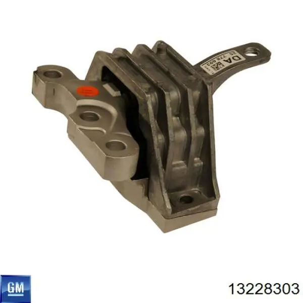 13228303 General Motors Coxim (suporte) traseiro de motor