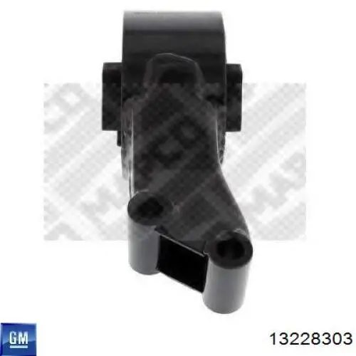 13228303 General Motors Coxim (suporte) traseiro de motor