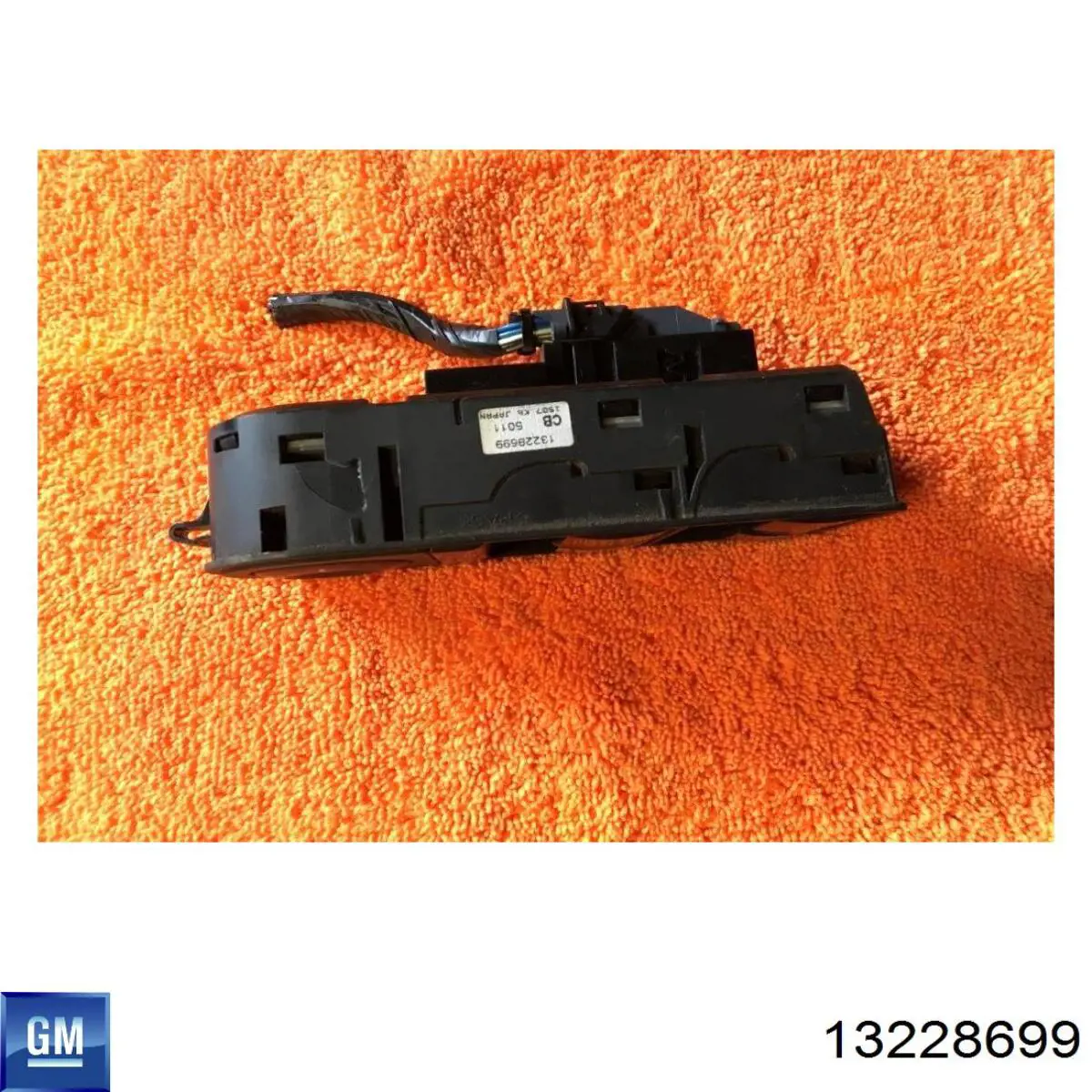 Unidade de botões dianteira esquerda de controlo de elevador de vidro 13228699 General Motors