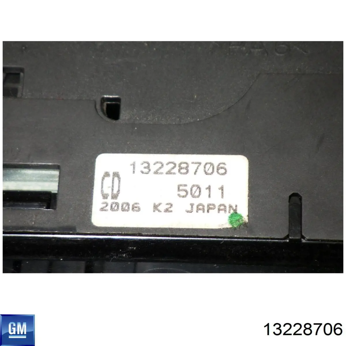 13228706 General Motors Unidade de botões dianteira esquerda de controlo de elevador de vidro