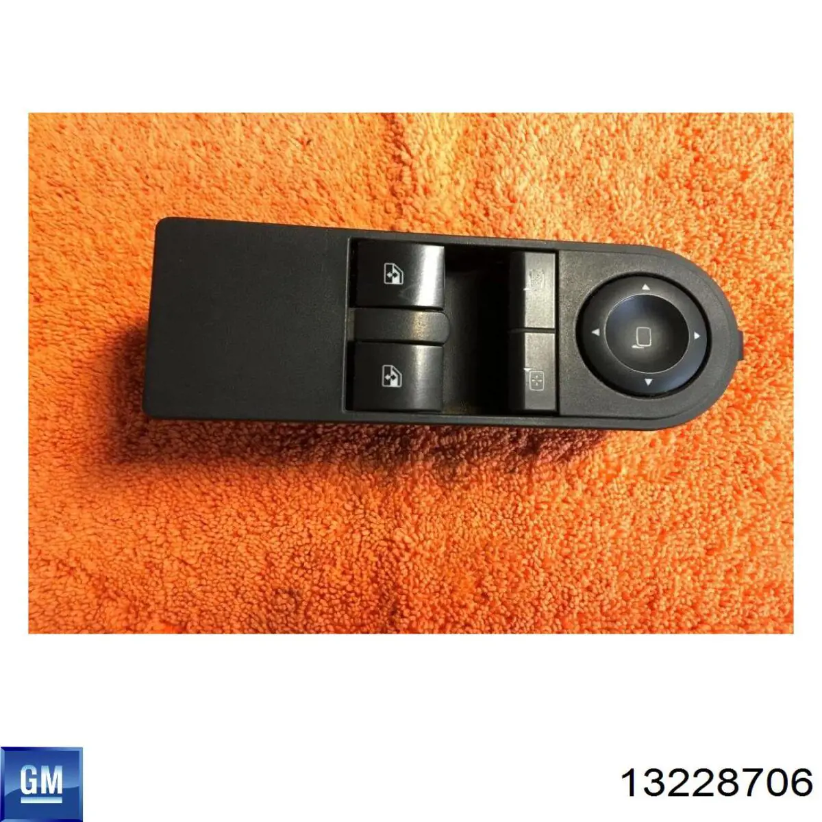 13228706 General Motors Unidade de botões dianteira esquerda de controlo de elevador de vidro