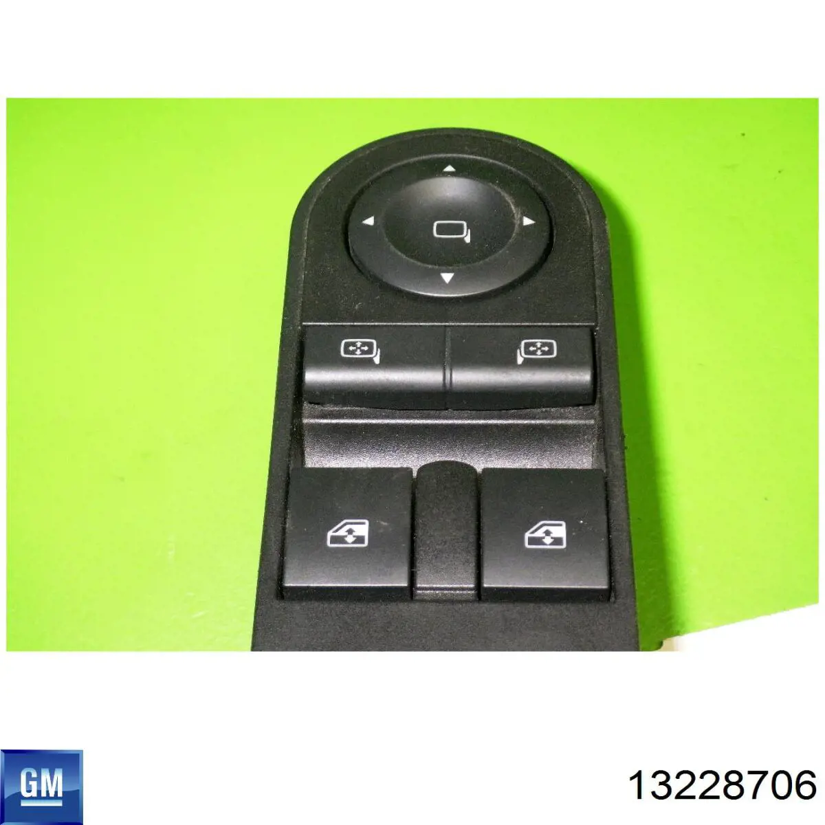 Compre 13228706 General Motors Unidade de botões dianteira esquerda de controlo de elevador de vidro