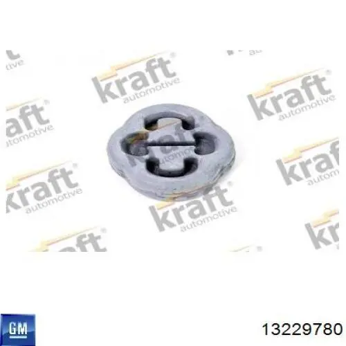 13229780 General Motors Coxim de fixação do silenciador
