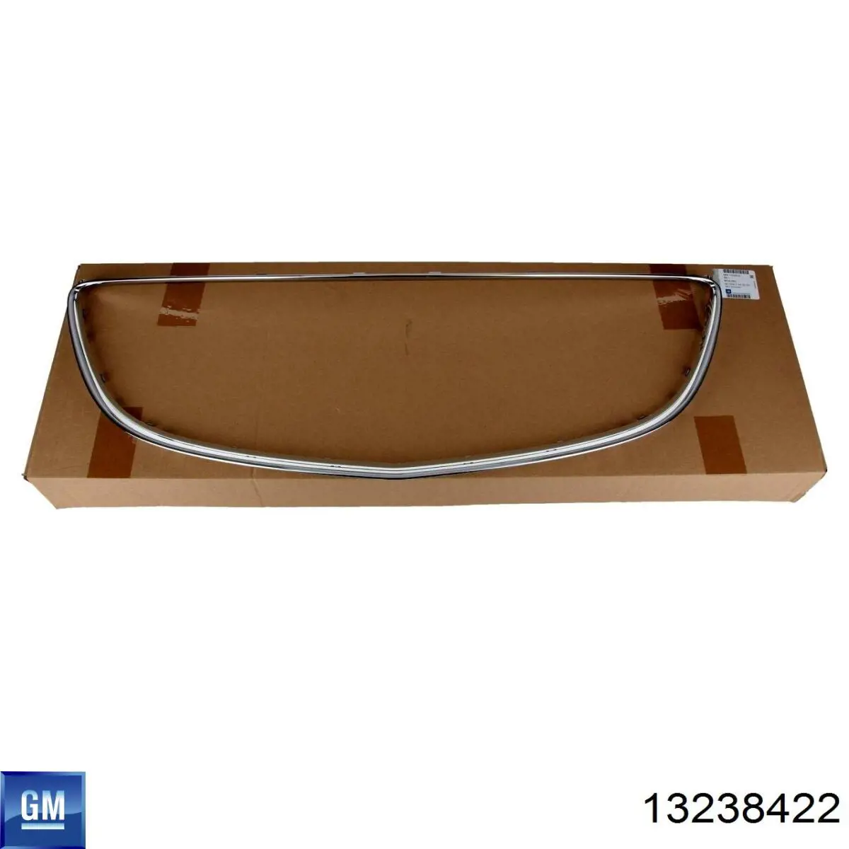 Compre 13238422 General Motors Placa sobreposta (carcaça) de grelha do radiador