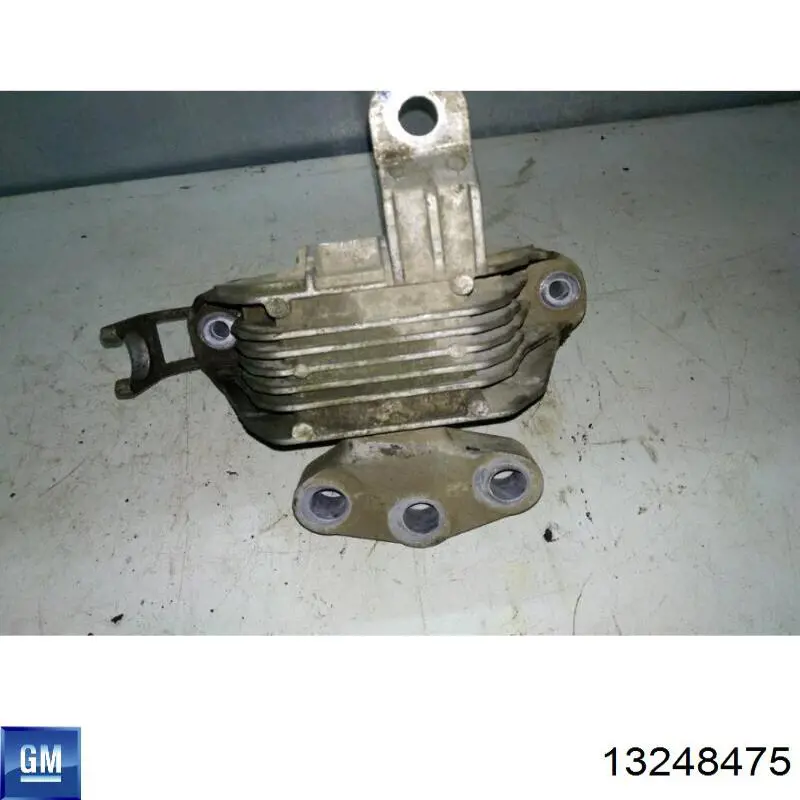Coxim (suporte) direito de motor 13248475 General Motors
