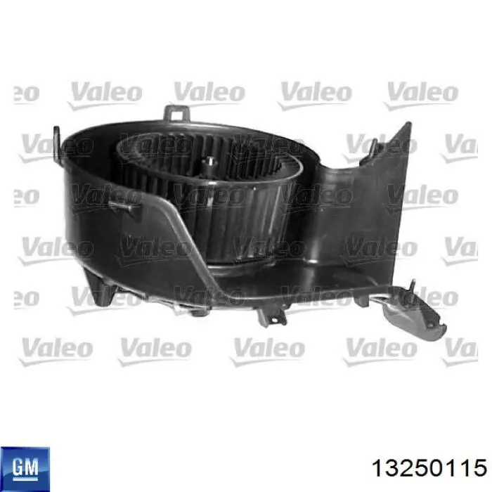 Motor de ventilador de forno (de aquecedor de salão) General Motors 13250115