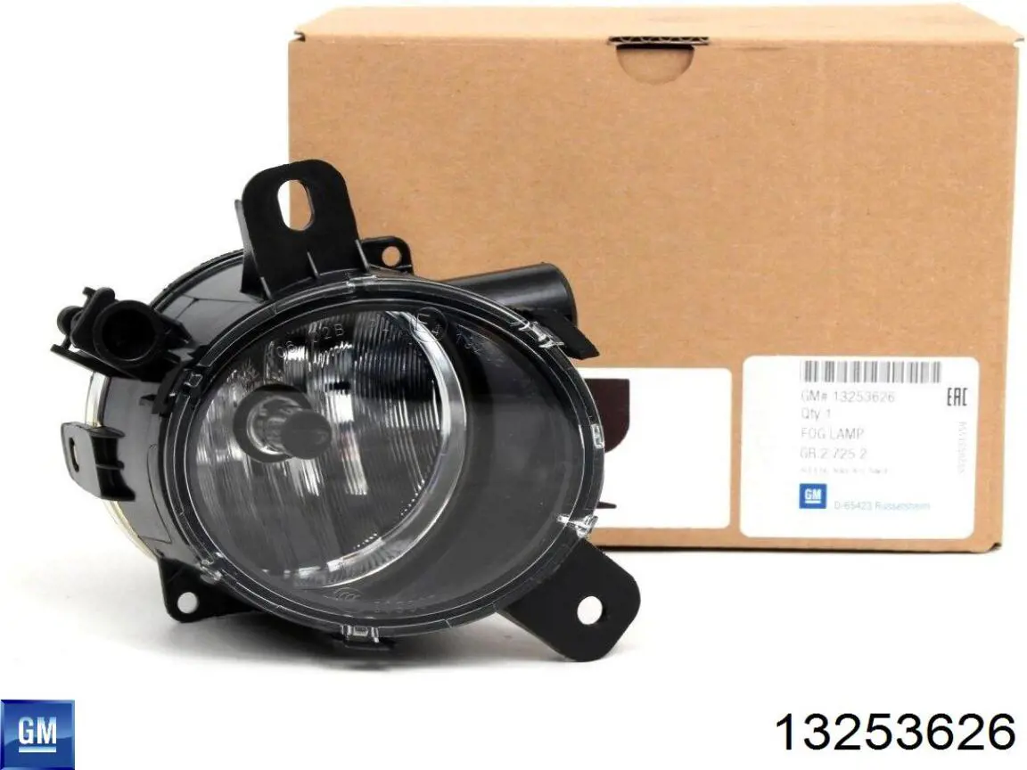 Luzes de nevoeiro direitas General Motors 13253626 preço, a partir de 60,99 USD
