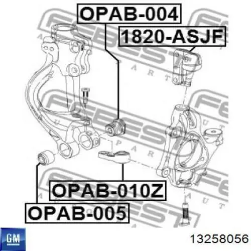 Compre 13258056 General Motors Suporte de esfera superior