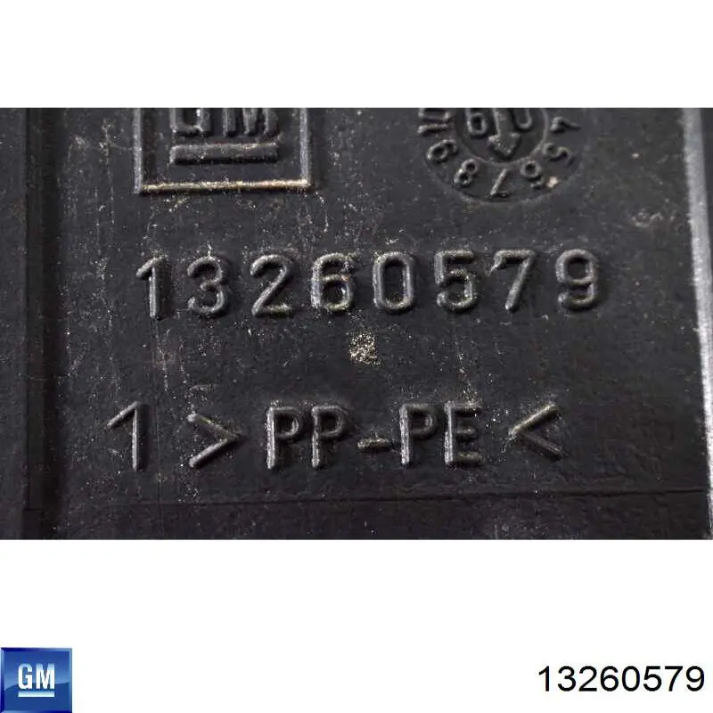 Tanque de fluido para lavador de vidro 13260579 Peugeot/Citroen