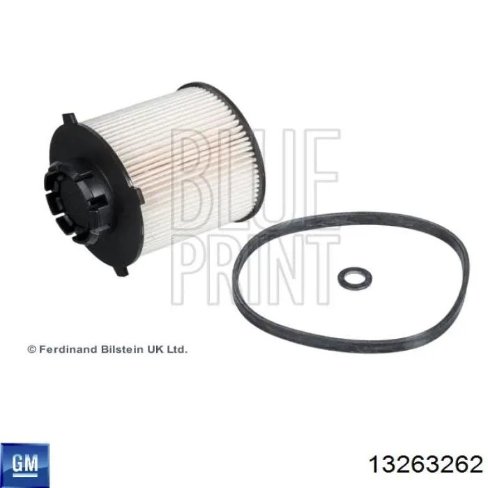 Filtro de combustível General Motors 13263262 preço, a partir de 22,43 USD