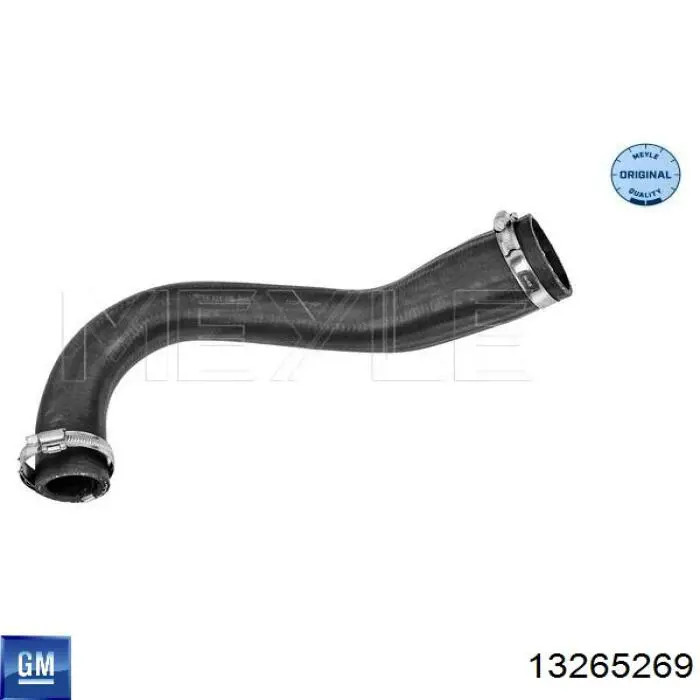 13265269 General Motors Mangueira (cano derivado) de intercooler