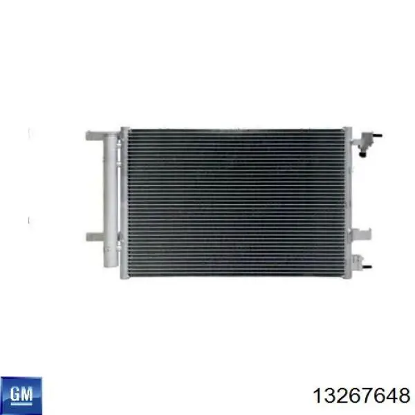 13267648 General Motors Radiador de aparelho de ar condicionado