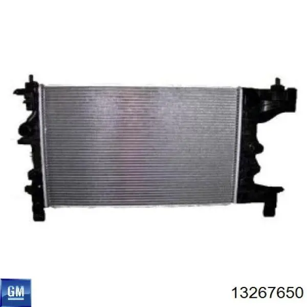 13267650 General Motors Radiador de esfriamento de motor