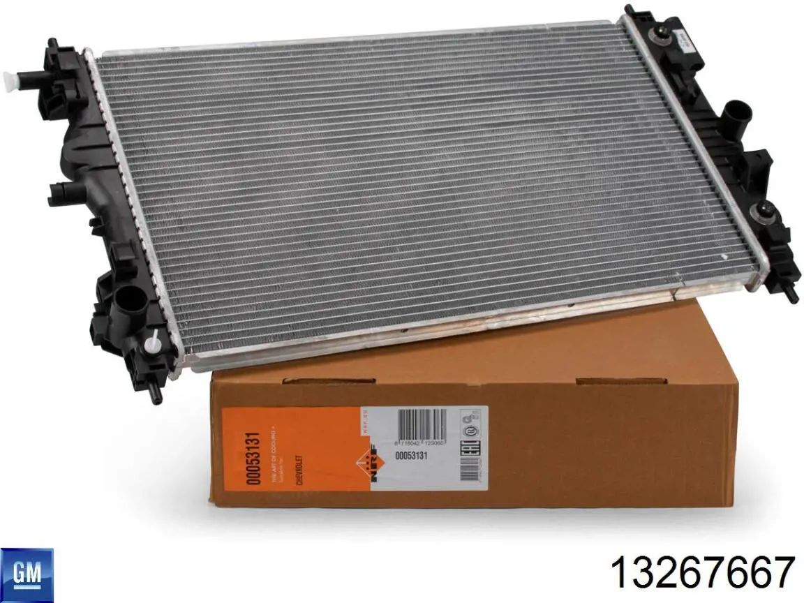 Radiador de esfriamento de motor General Motors 13267667 preço, a partir de 118,47 USD