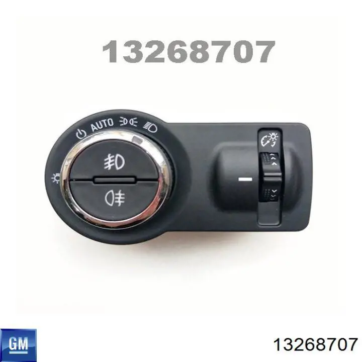 Comutador das luzes no "painel de instrumentos" General Motors 13268707 preço, a partir de 21,94 USD