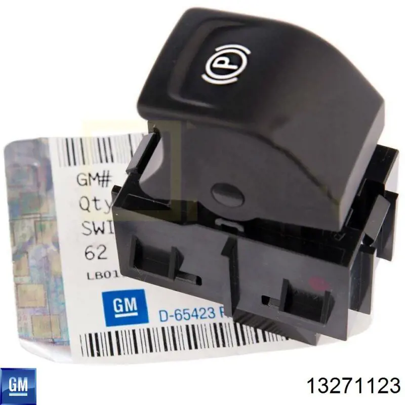 6240706 Opel Tecla do freio de estacionamento eletromecânico