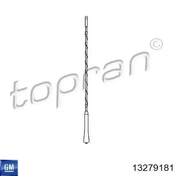 Haste de antena General Motors 13279181 preço, a partir de 8,56 USD
