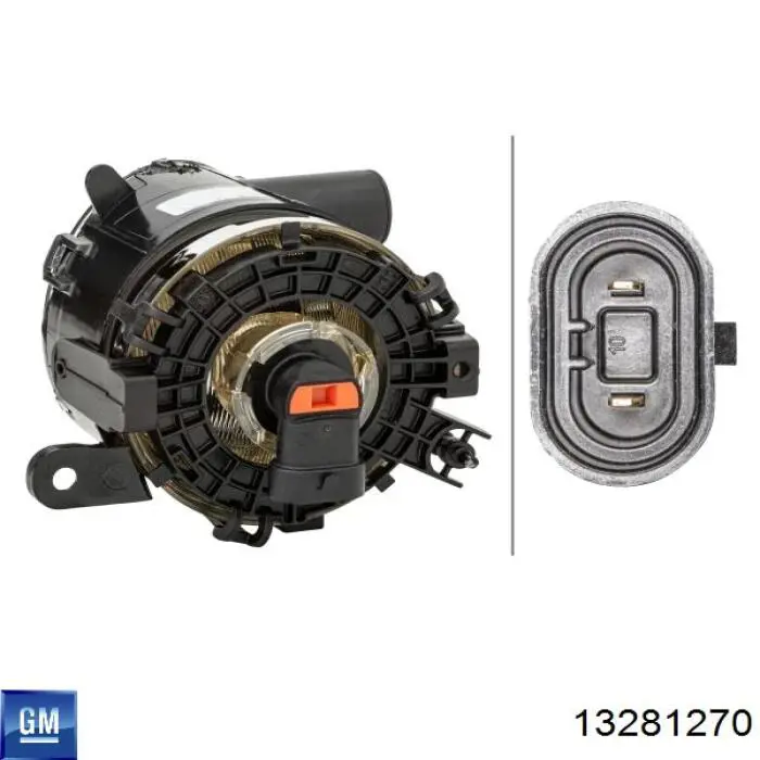 13281270 General Motors Luzes de nevoeiro esquerdas