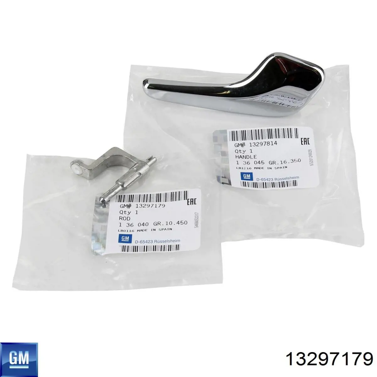 Cabo (pedal) de abertura do fecho da porta traseira General Motors 13297179 preço, a partir de 7,52 USD