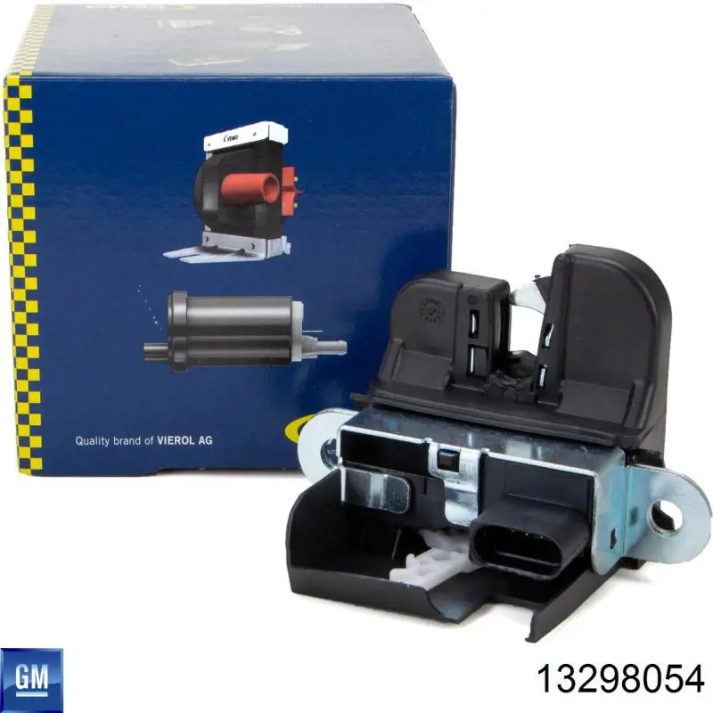 Compre 13298054 General Motors Botão de acionamento do fecho de tampa de porta-malas (de 3ª/5ª porta (de tampa de alcapão)
