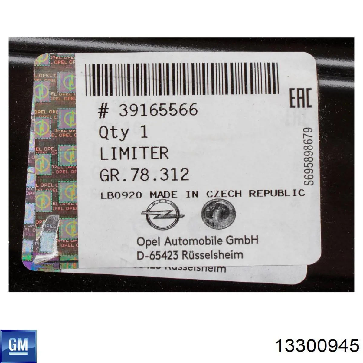 Compre 13300945 General Motors Grelha do radiador
