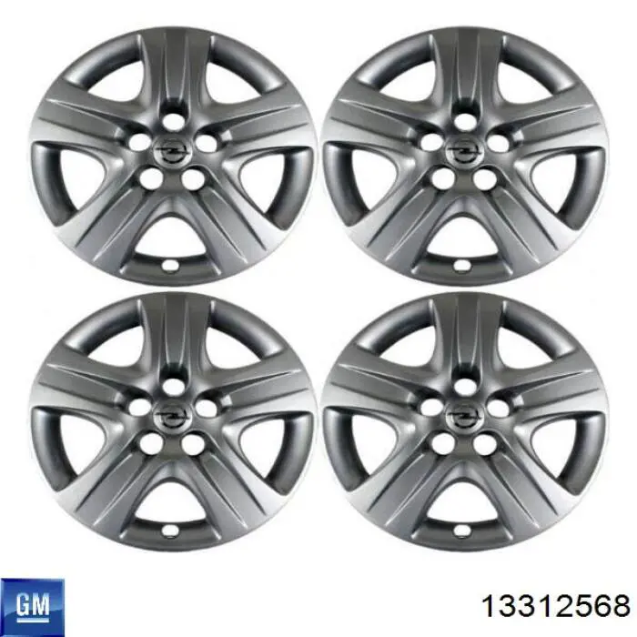 Compre 13312568 General Motors Coberta de disco de roda