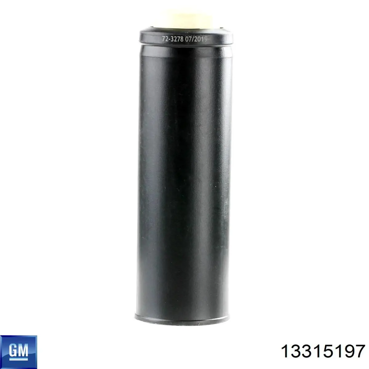 13315197 General Motors Pára-choque (grade de proteção) de amortecedor traseiro + bota de proteção