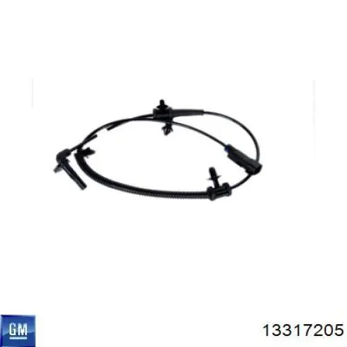 Compre 13317205 General Motors Sensor ABS traseiro