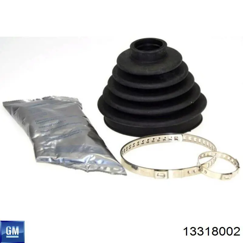 Compre 13318002 General Motors Bota de proteção externa de junta homocinética do semieixo dianteiro