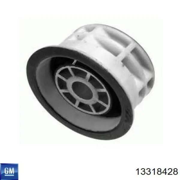 Bloco silencioso (coxim) de viga dianteira (de plataforma veicular) General Motors 13318428