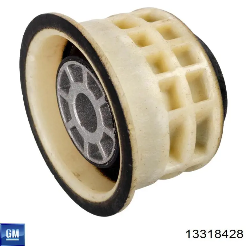Bloco silencioso (coxim) de viga dianteira (de plataforma veicular) 13318428 General Motors