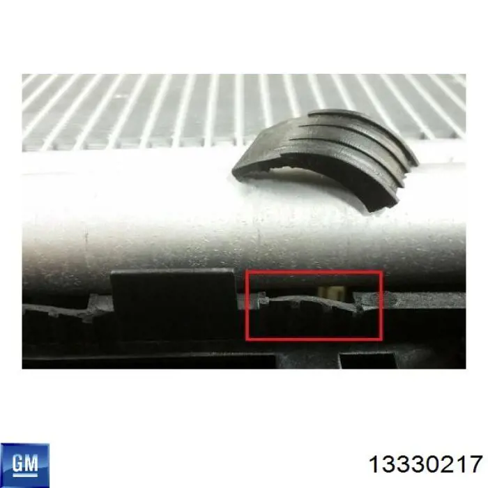 13330217 General Motors Radiador de aparelho de ar condicionado