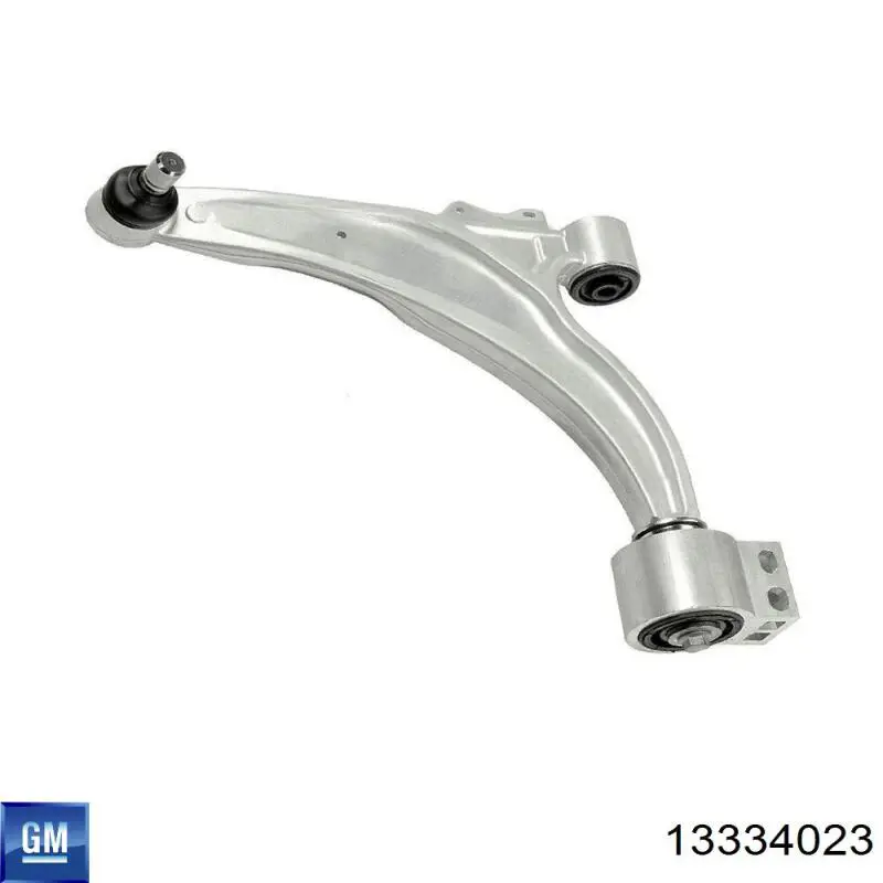 Compre 13334023 General Motors Braço oscilante inferior direito de suspensão dianteira