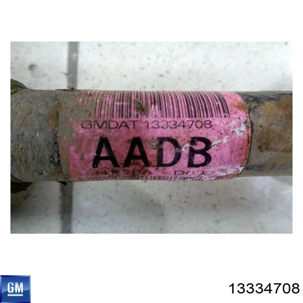 Semieixo (acionador) dianteiro esquerdo General Motors 13334708 preço, a partir de 119,39 USD