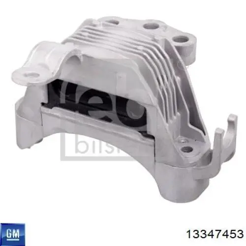 13347453 General Motors Coxim (suporte) direito de motor