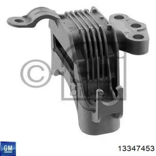 Coxim (suporte) direito de motor 13347453 General Motors
