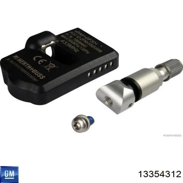 Sensor de pressão de ar nos pneus 13354312 General Motors