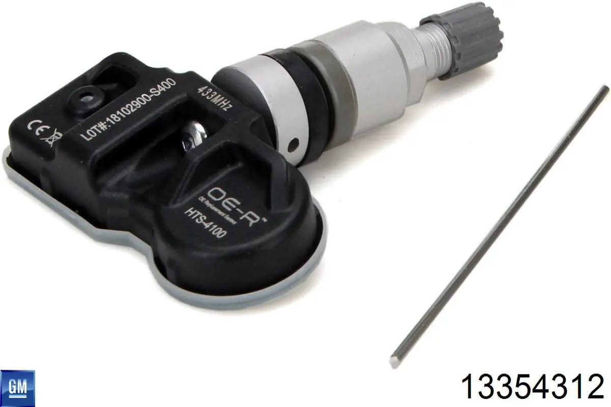 13354312 Peugeot/Citroen Sensor de pressão de ar nos pneus