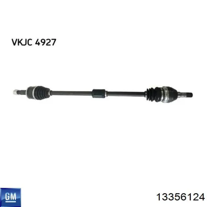 Semieixo (acionador) dianteiro direito Opel 13356124 preço, a partir de 119,60 USD