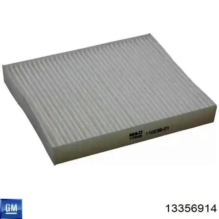 13356914 General Motors Filtro de salão