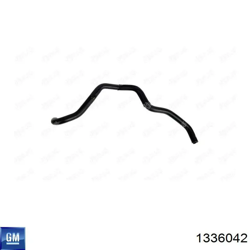 13265576 Opel Mangueira inferior do tanque de expansão