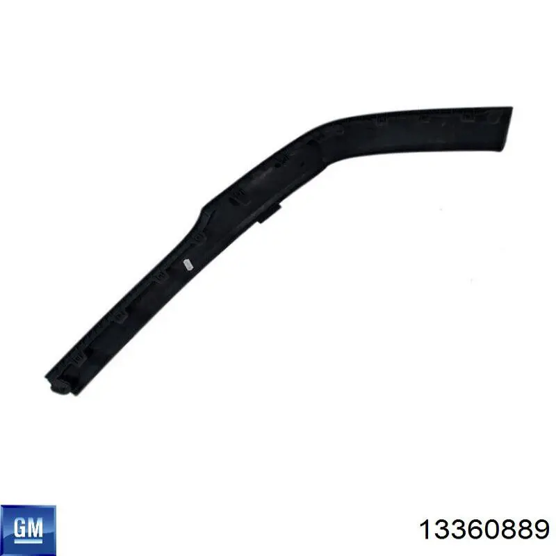 Spoiler direito do pára-choque dianteiro Opel 13360889 preço, a partir de 66,03 USD