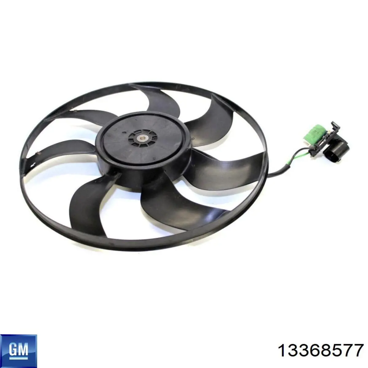 Ventilador elétrico de esfriamento montado (motor + roda de aletas) General Motors 13368577 preço, a partir de 134,74 USD