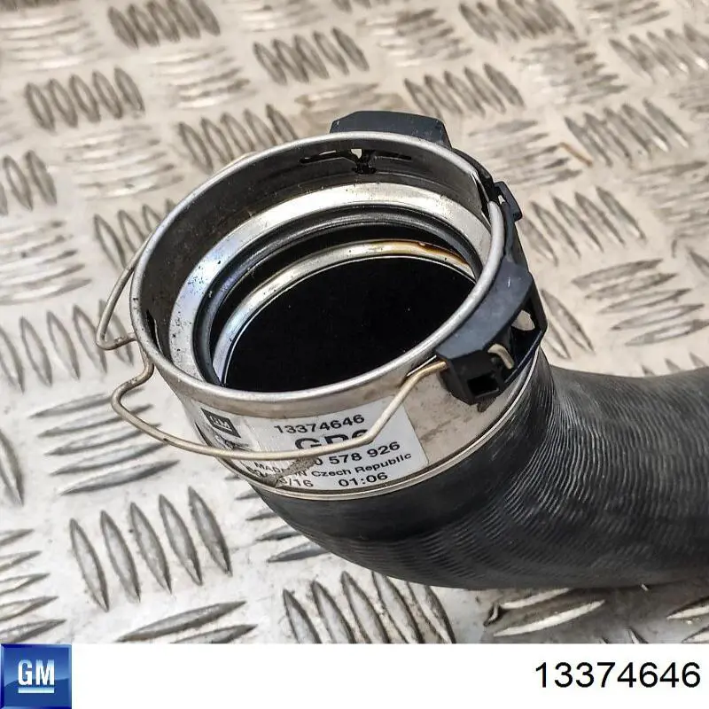 13374646 Opel Mangueira (cano derivado) de intercooler