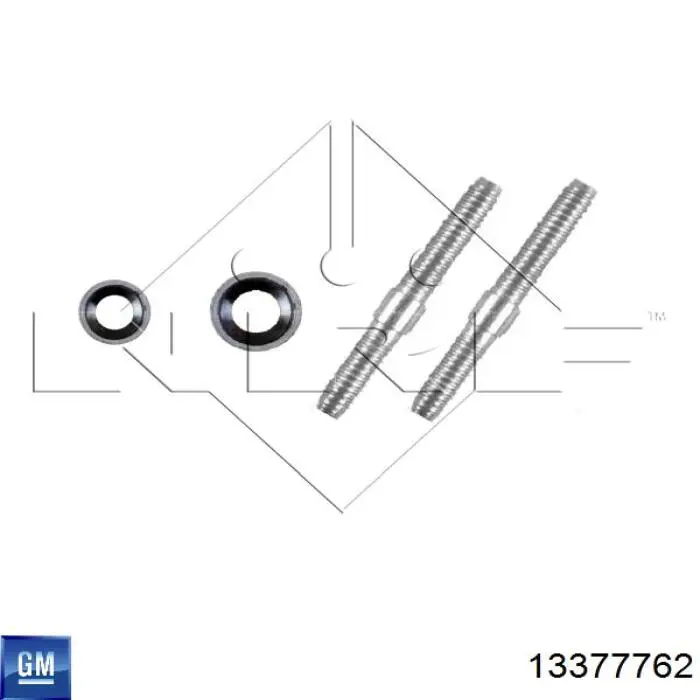 13377762 General Motors Radiador de aparelho de ar condicionado
